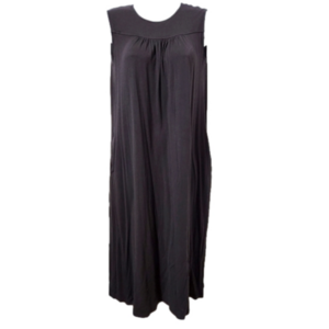 Oversize maxi dress with pockets